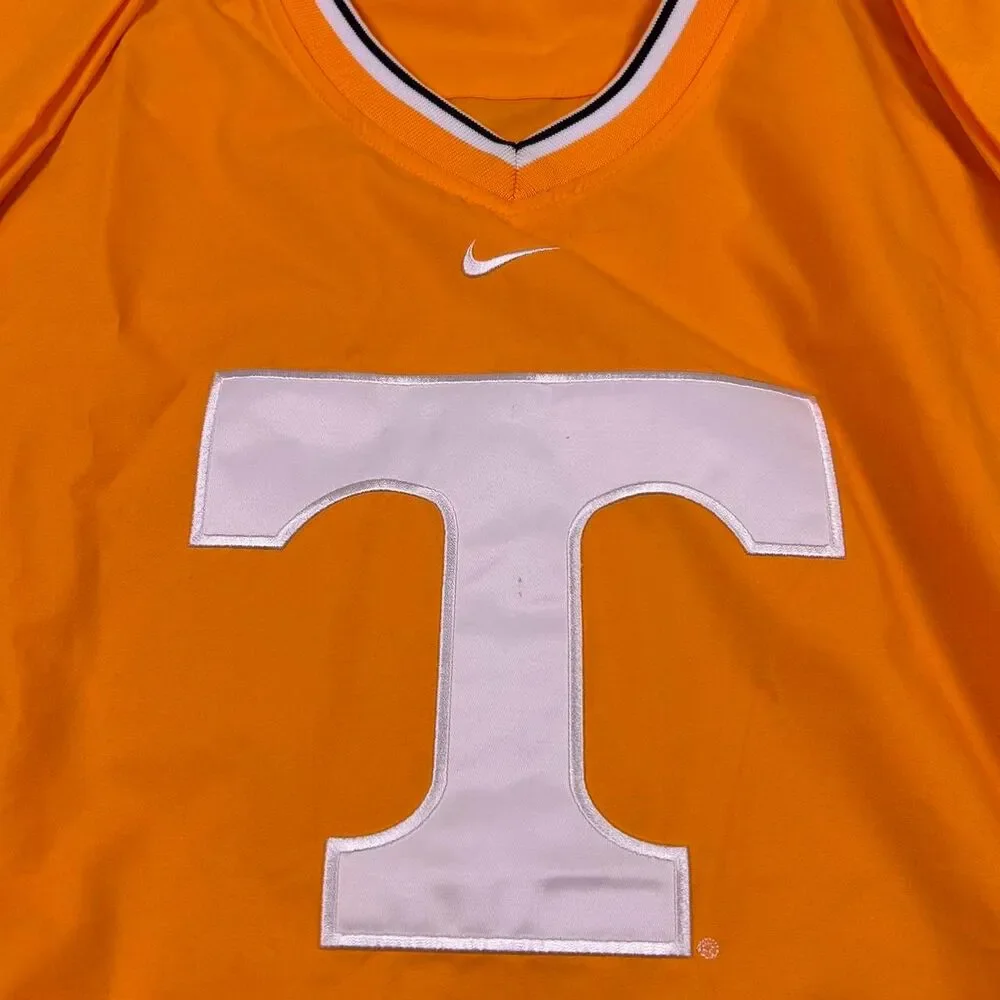 Nike Men's Orange and Yellow Jacket
